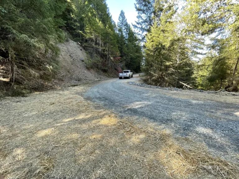 Erosion control BMP and slope work
