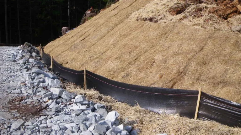 Soil stability and erosion control work