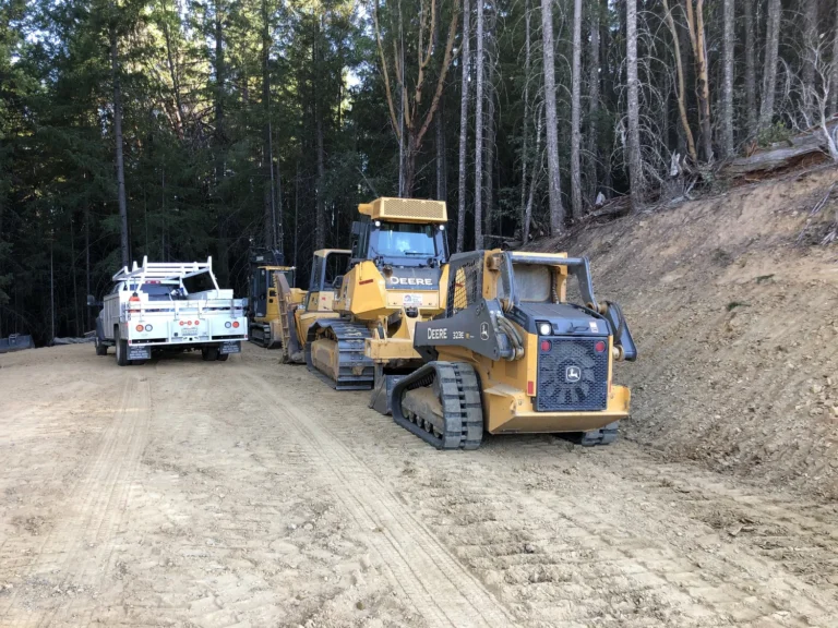 Land organization and site preparation