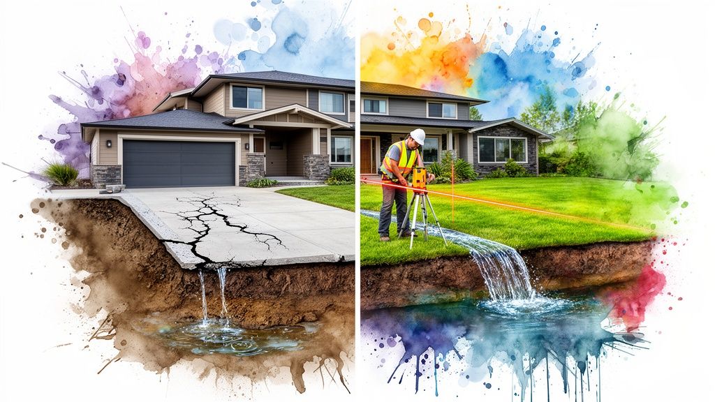 can poor grading really damage my foundation or driveway drainage.jpg