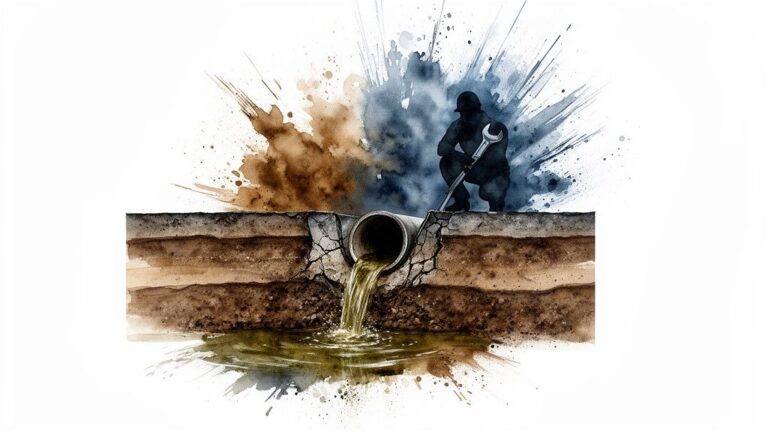 new infrastructure failures are increasing sewage clean up emergencies leaking pipe