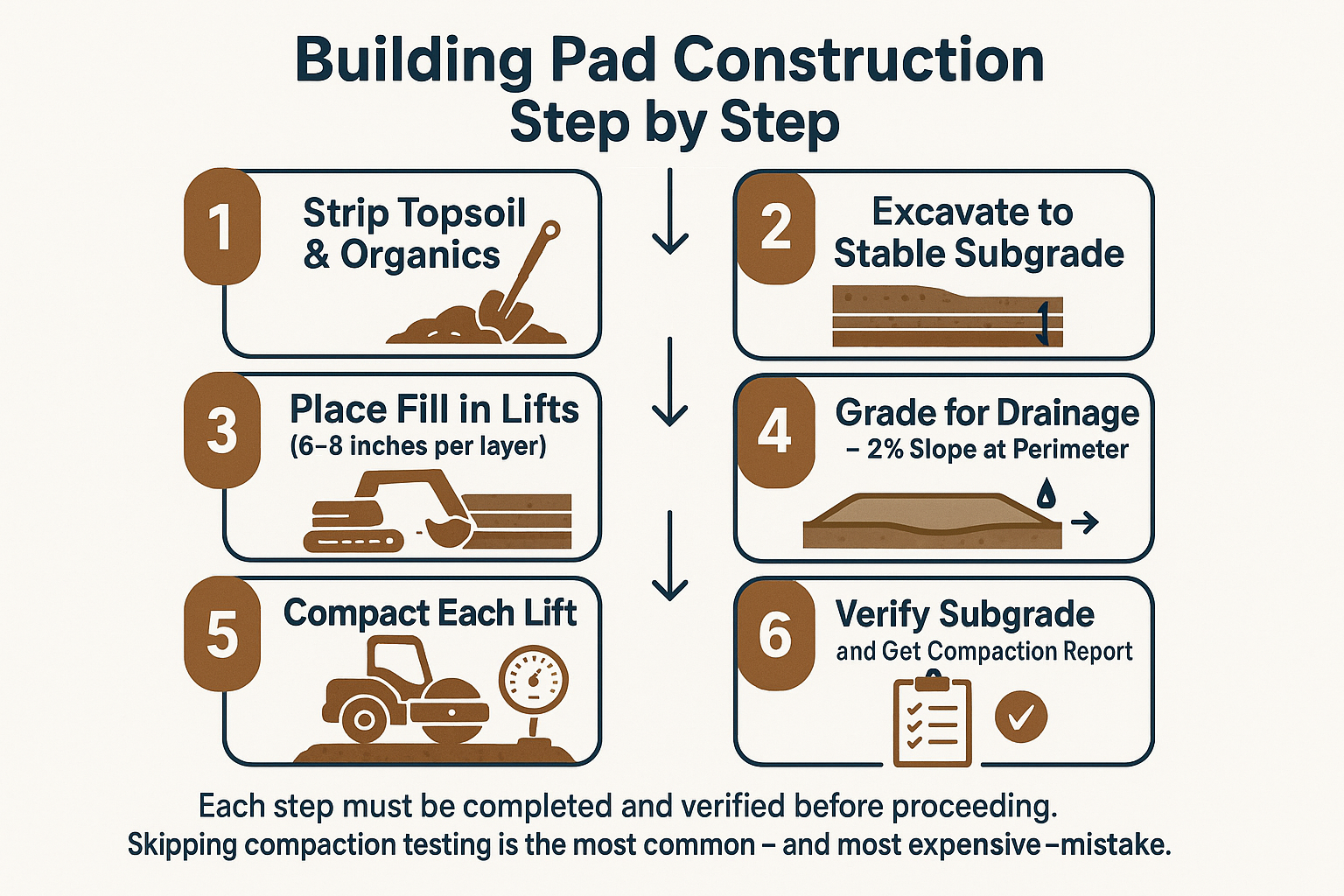What a Building Pad Actually Is — and Why Getting It Wrong Is Expensive